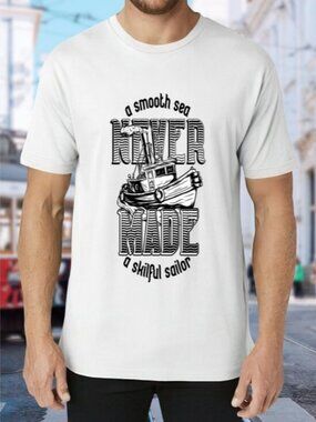 Never Made Nautical Graphic Tee - White